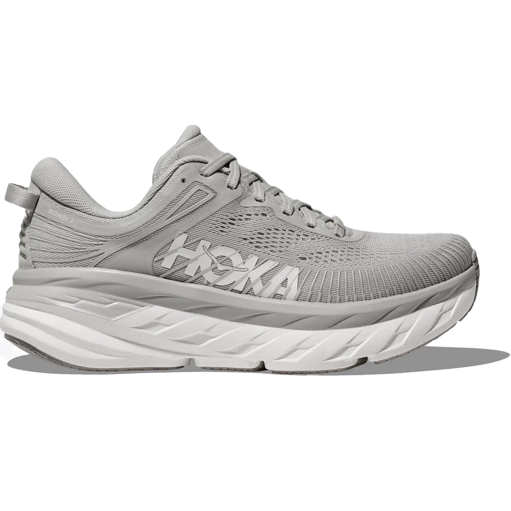Men's Hoka Bondi 7, Harbor Mist/White, 9.5 D Medium