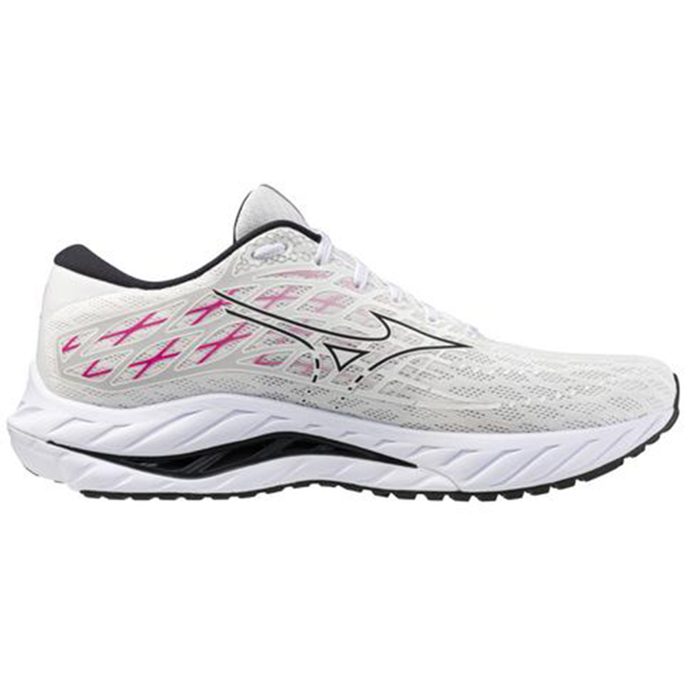 Men's Mizuno Wave Inspire 20, White/Black, 12.5 D Medium