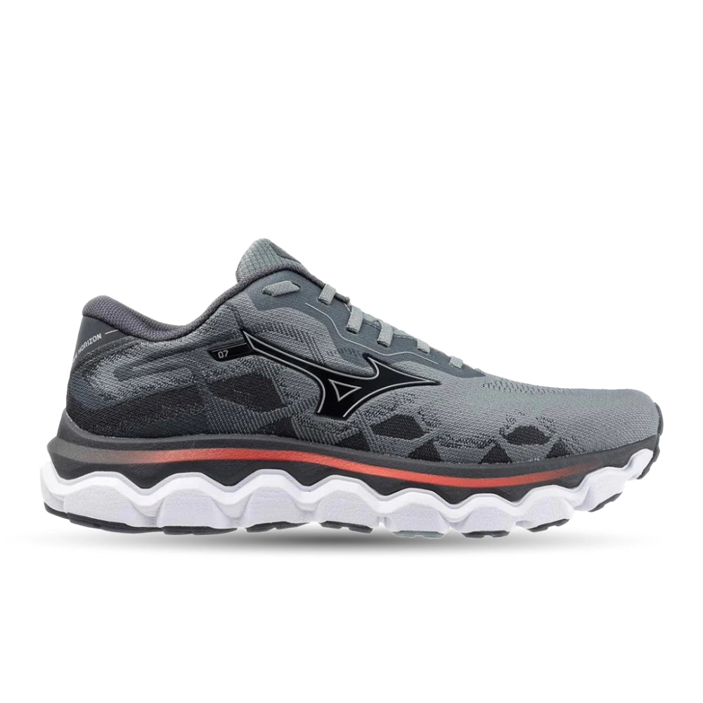 Men's Mizuno Wave Horizon 7, Lead/Nickel, 12.5 D Medium