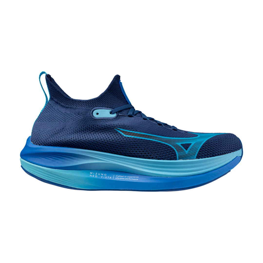 Men's Mizuno Neo Vista, Estate Blue/River Blue, 8.5 D Medium