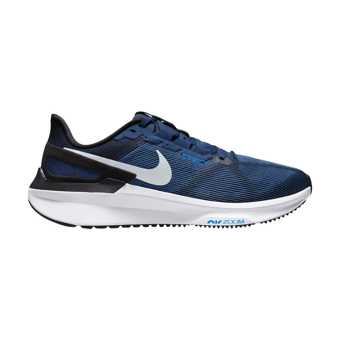 Men's Nike Structure 25, Midnight Navy/Pure Platinum, 8 D Medium