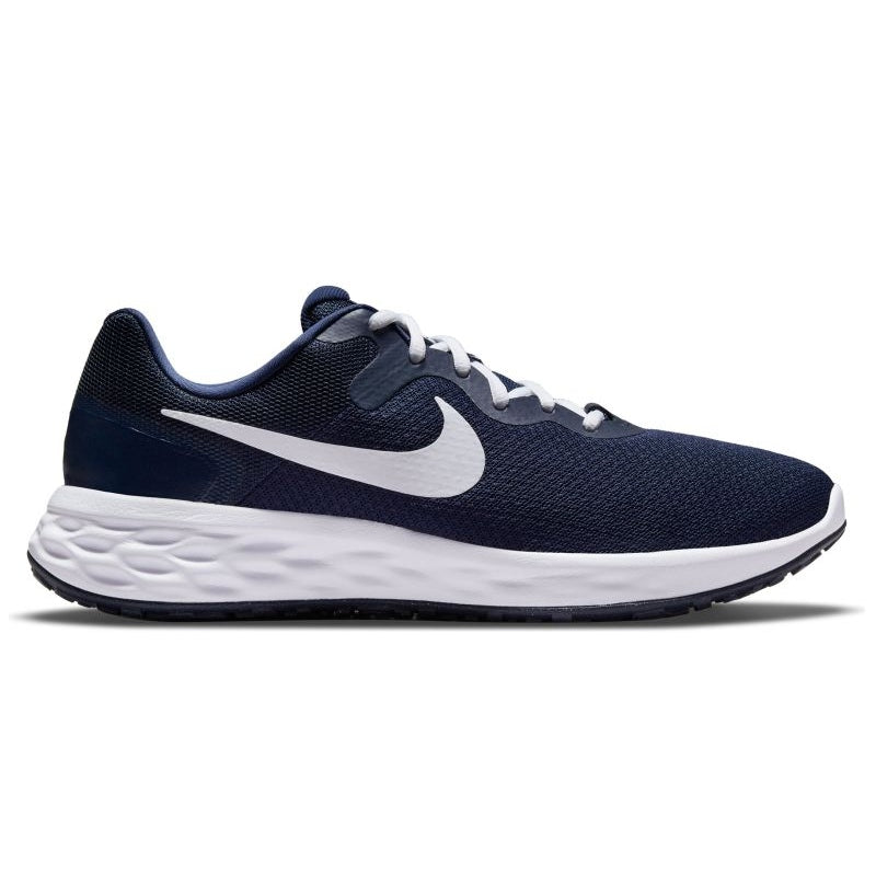 Men's Nike Revolution Next Nature 6, Midnight Navy/White-Obsidian, 10 D Medium