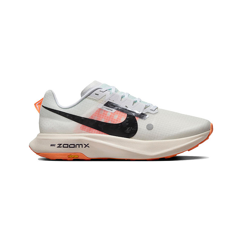 Men's Nike Ultrafly Trail, White/Black-Total Orange, 7.5 D Medium