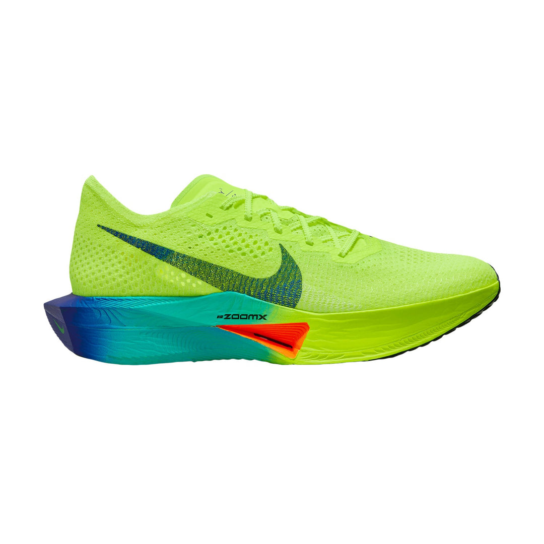 Men's Nike ZoomX Vaporfly Next% 3, Volt/Black-Scream Green, 12.5 D Medium