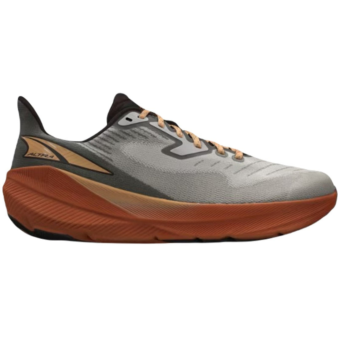 Men's Altra Experience Flow, Gray/Orange, 10.5 D Medium