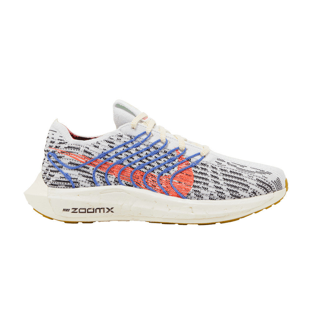 Men's Nike Pegasus Turbo Next Nature, Pure Platinum/Bright Crimson, 8 D Medium
