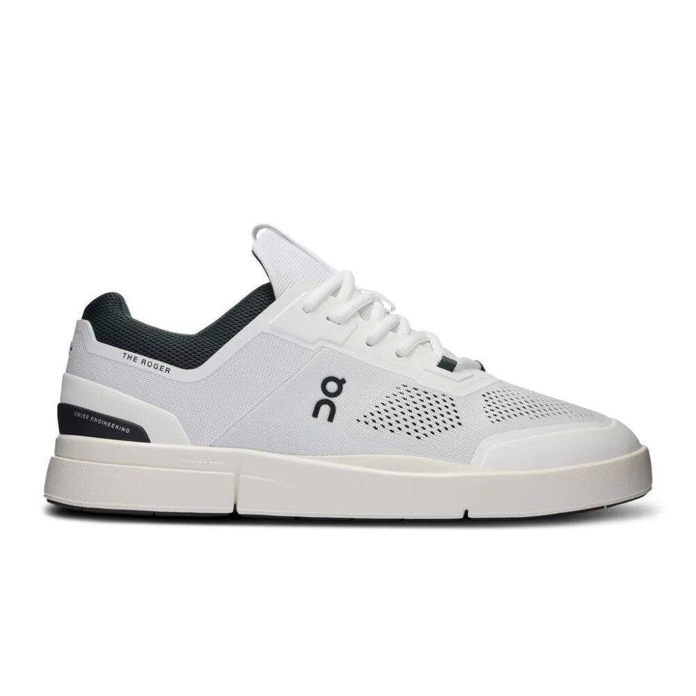 Men's On The Roger Spin 2, White/Jungle, 8 D Medium