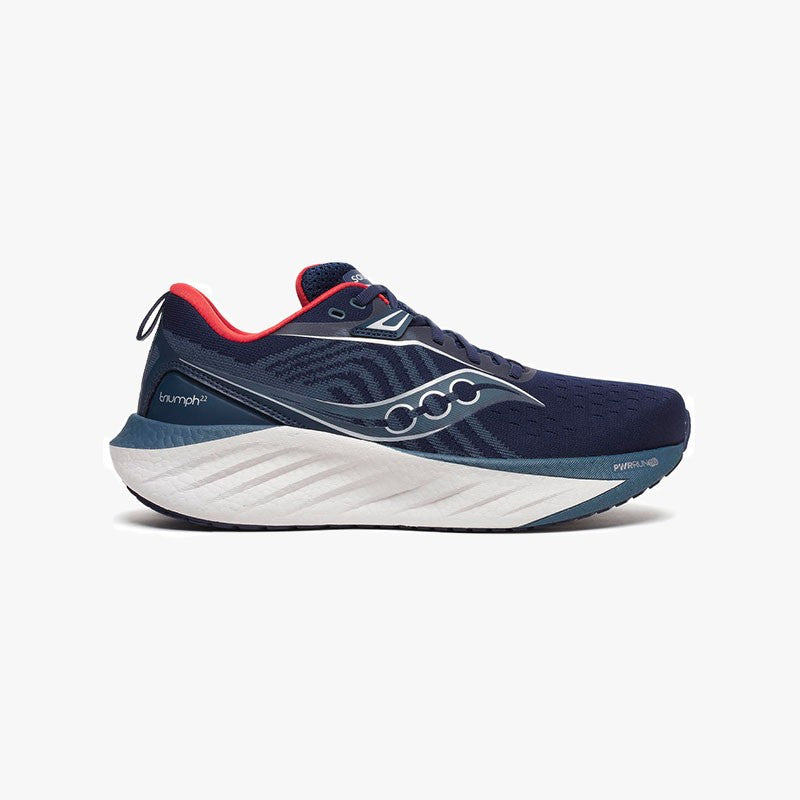 Men's Saucony Triumph 22, Navy/Dusk, 11 D Medium
