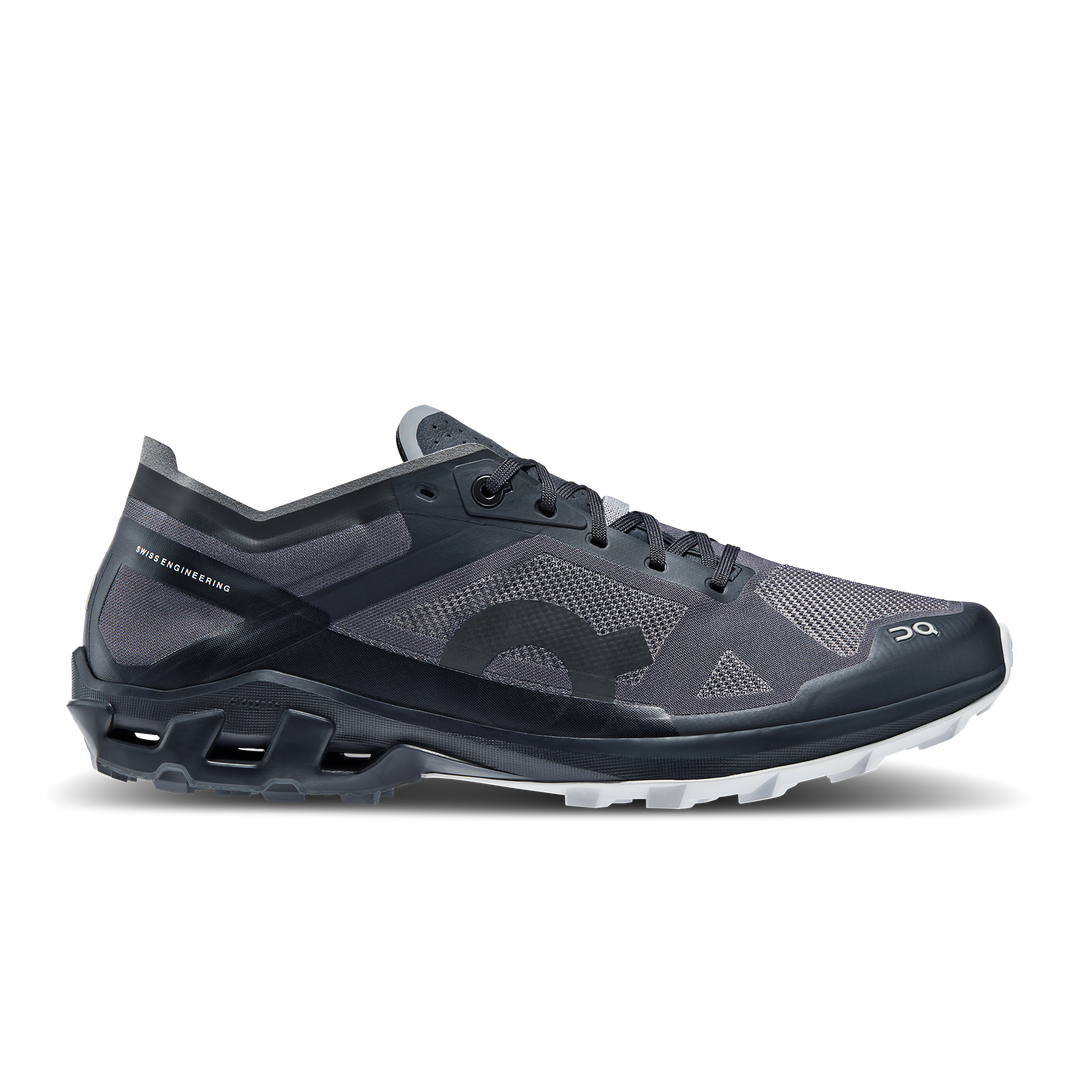 Men's On Cloudventure Peak 3, Black/Glacier, 8.5 D Medium