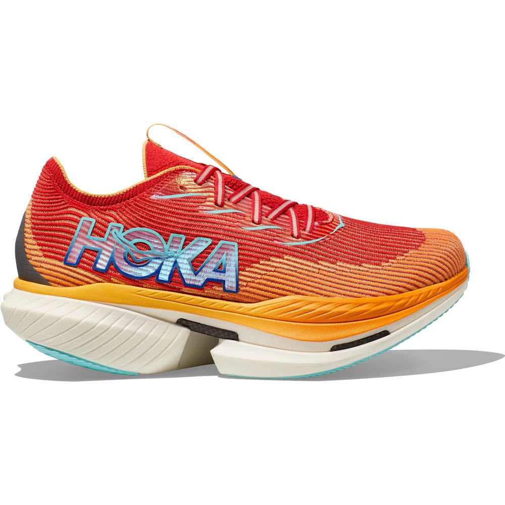 Men's Hoka Cielo X1, Cerise/Solar Flare, 10 D Medium
