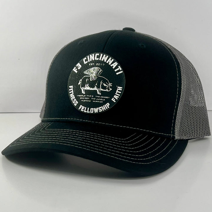 F3 Cincinnati Leatherette Patch Hat Pre-Order March 2023
