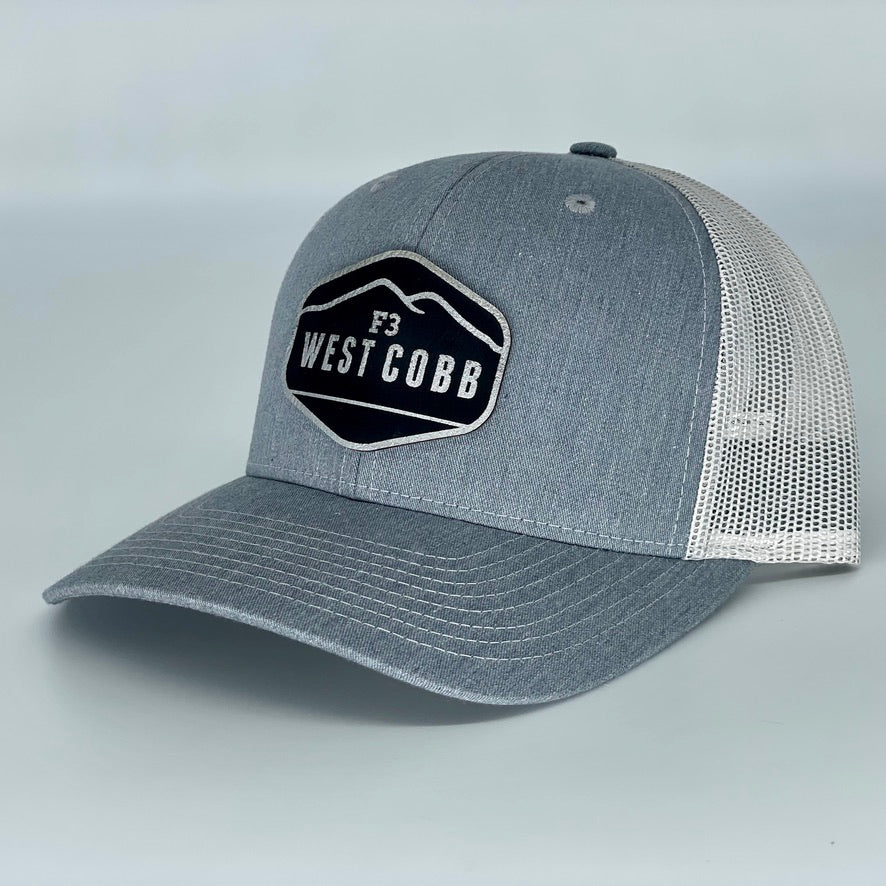 F3 West Cobb Richardson Leatherette Patch Hat Pre-Order November 2022