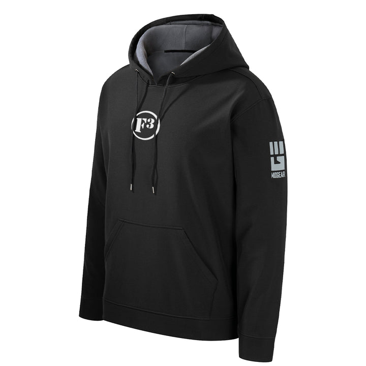 F3 MudGear All-Weather Warrior Hoodie (Black) - Made to Order
