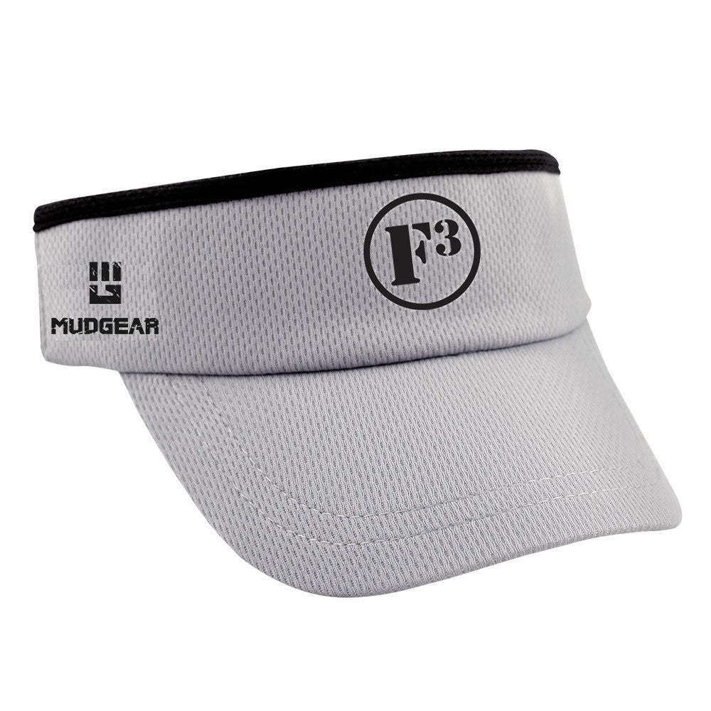 F3 MudGear Performance Visor - Gray