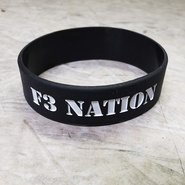 F3 Silicone Bracelet
