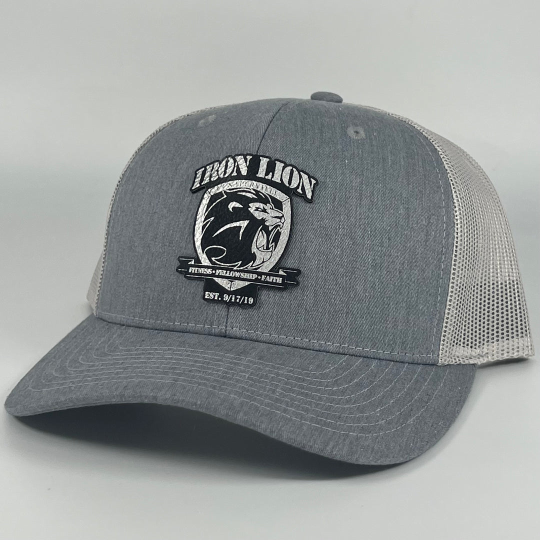 F3 Naperville Iron Lion Leatherette Patch Hat Pre-Order October 2022