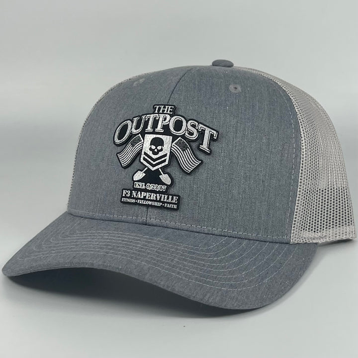 F3 Naperville The Outpost Leatherette Patch Hat Pre-Order October 2022