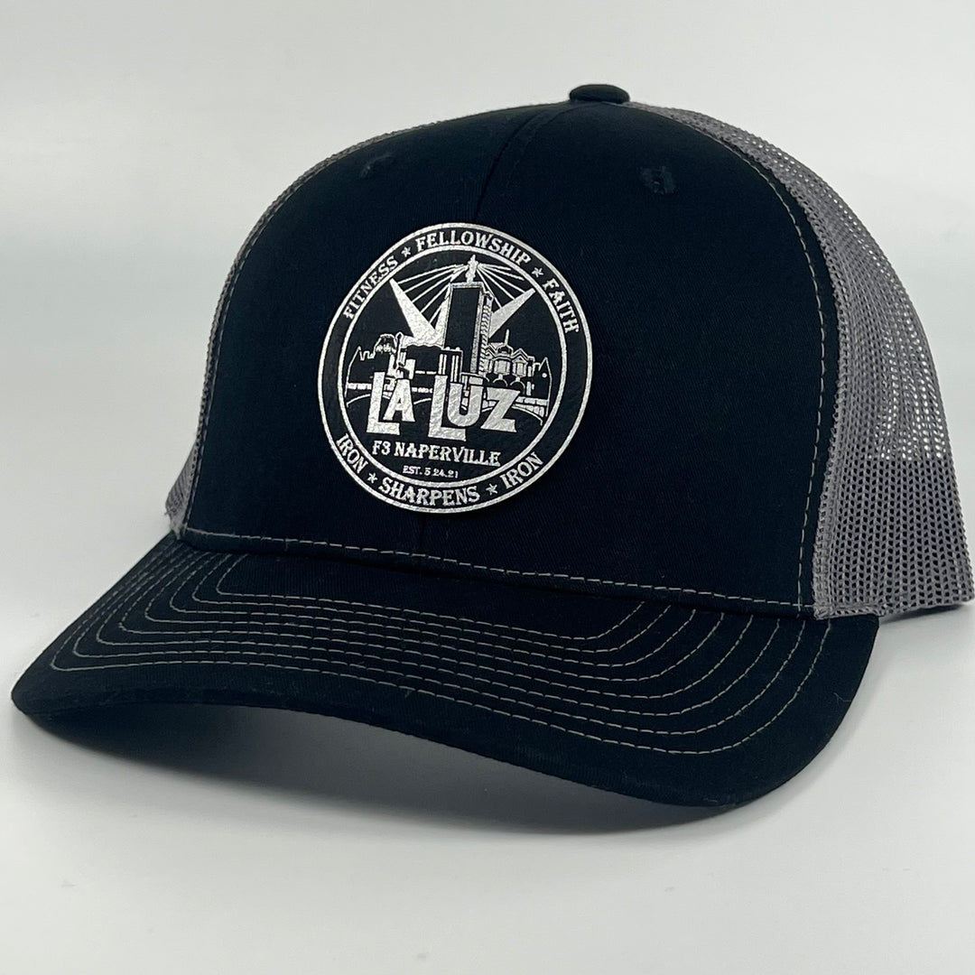 F3 Naperville La Luz Leatherette Patch Hat Pre-Order October 2022