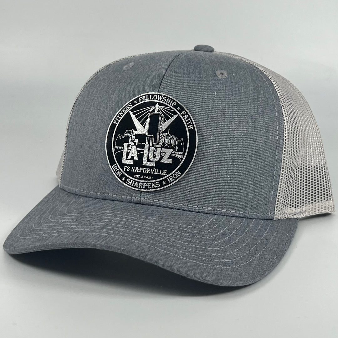 F3 Naperville La Luz Leatherette Patch Hat Pre-Order October 2022