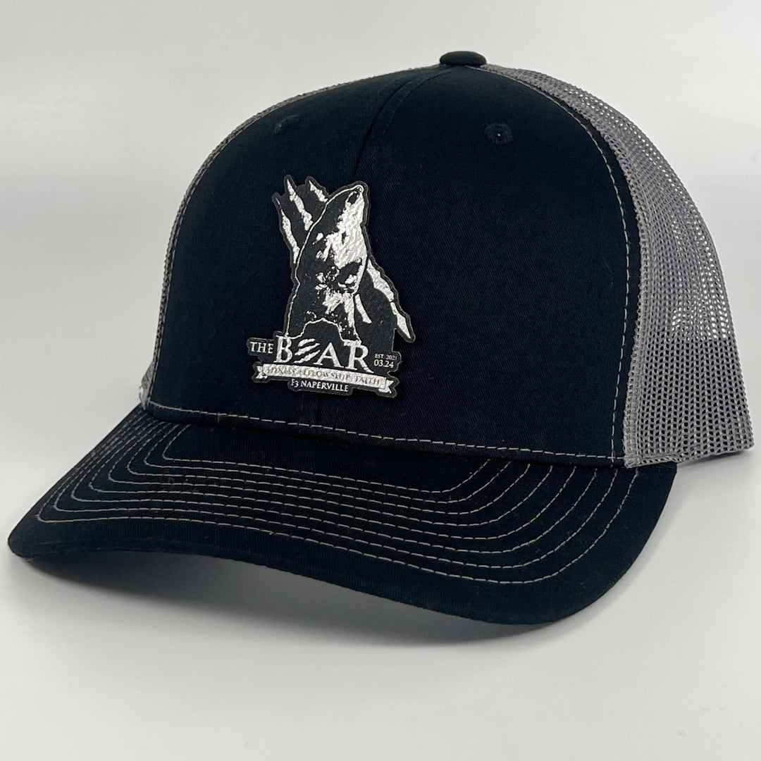 F3 Naperville The Bear Leatherette Patch Hat Pre-Order October 2022