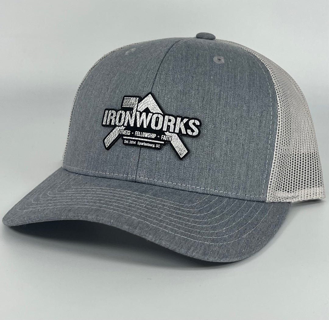 F3  Spartanburg Ironworks Leatherette Patch Hat Pre-Order October 2022