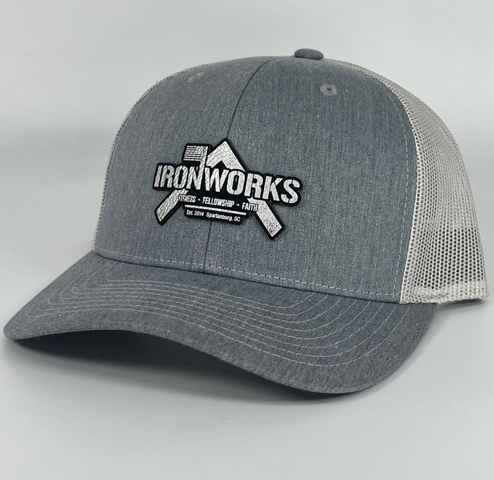 F3  Spartanburg Ironworks Leatherette Patch Hat Pre-Order October 2022