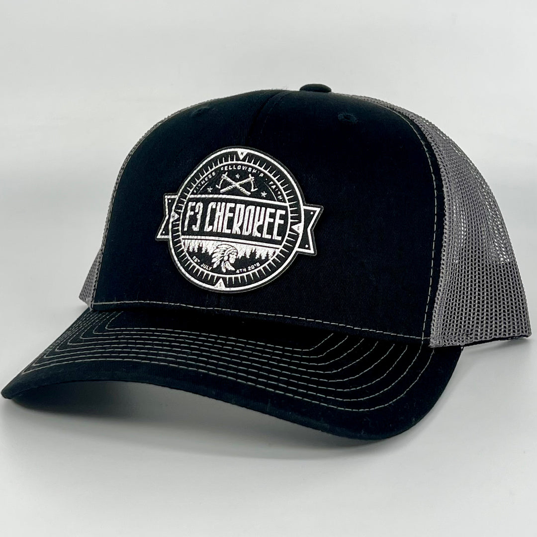 F3 Cherokee Cool Weather Leatherette Patch Hat Pre-Order November 2022