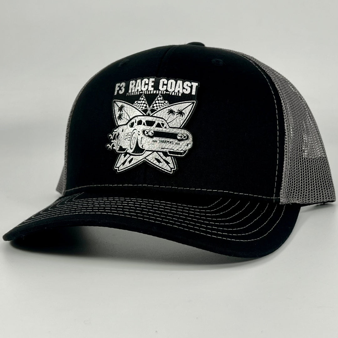 F3 Race Coast Leatherette Patch Hat Pre-Order November 2022