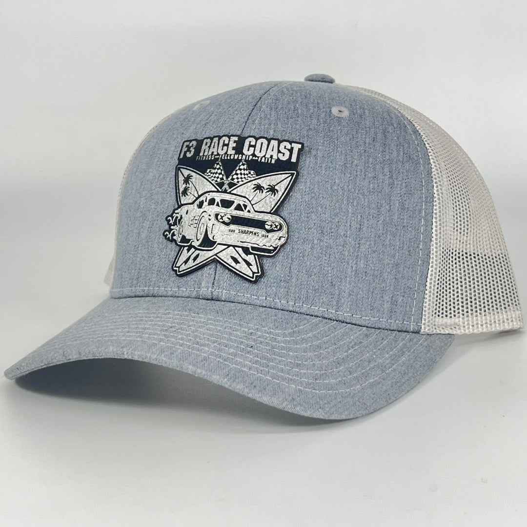 F3 Race Coast Leatherette Patch Hat Pre-Order November 2022