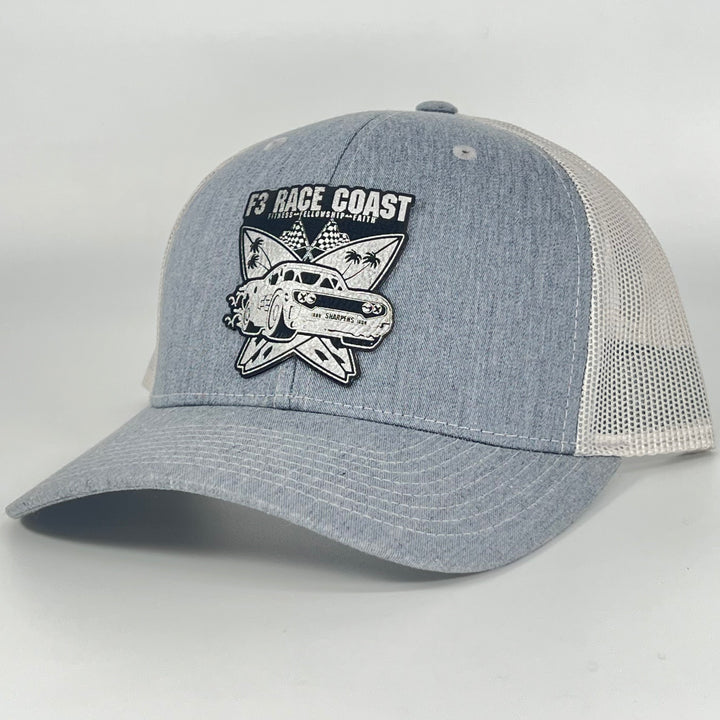 F3 Race Coast Leatherette Patch Hat Pre-Order November 2022