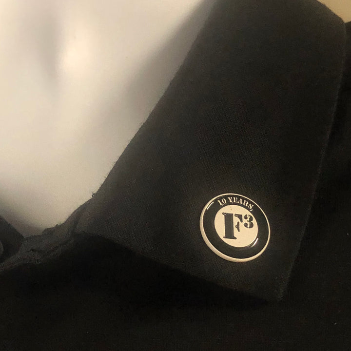 F3 10 Years Magnetic Logo Pin