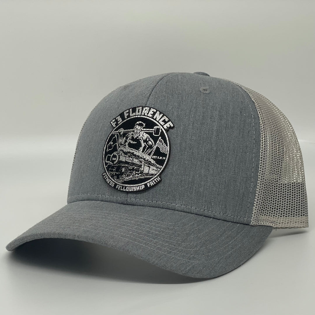 F3 Florence Anniversary Richardson Leatherette Patch Hat Pre-Order June 2022