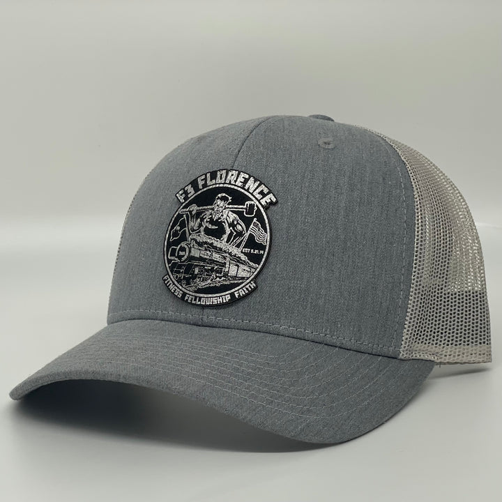 F3 Florence Anniversary Richardson Leatherette Patch Hat Pre-Order June 2022