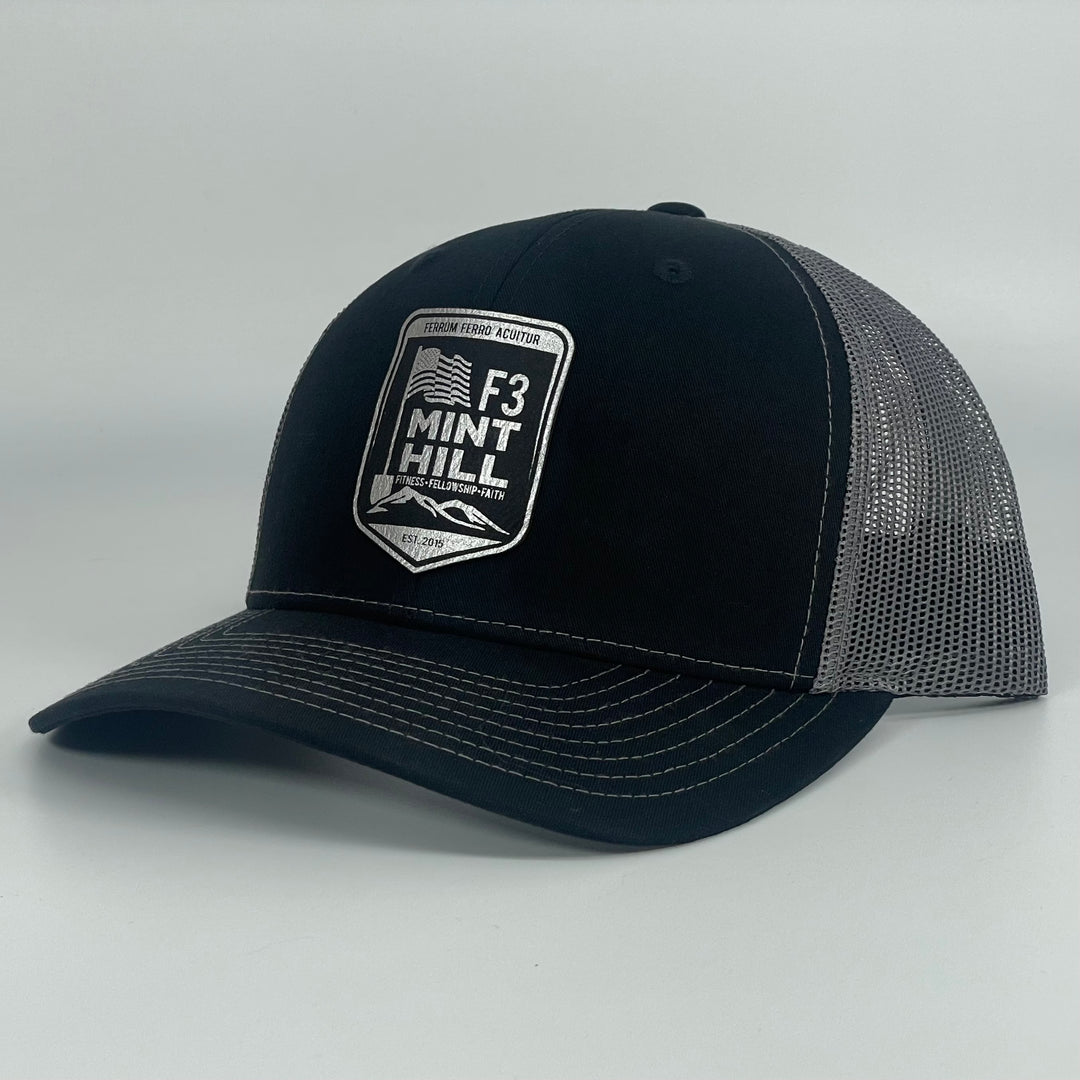 F3 Mint Hill Richardson Leatherette Patch Hat Pre-Order June 2022