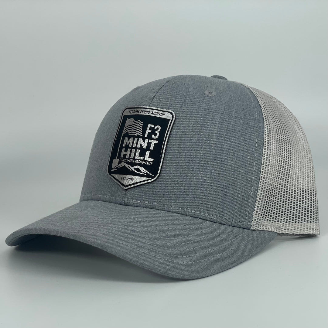 F3 Mint Hill Richardson Leatherette Patch Hat Pre-Order June 2022