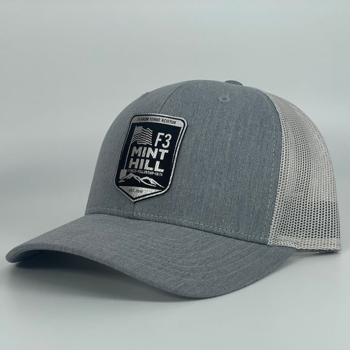 F3 Mint Hill Richardson Leatherette Patch Hat Pre-Order June 2022