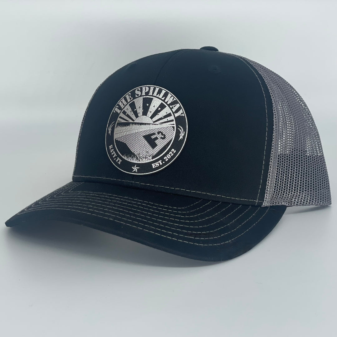 F3 Katy The Spillway Richardson Leathertte Patch Hat Pre-Order July 2022