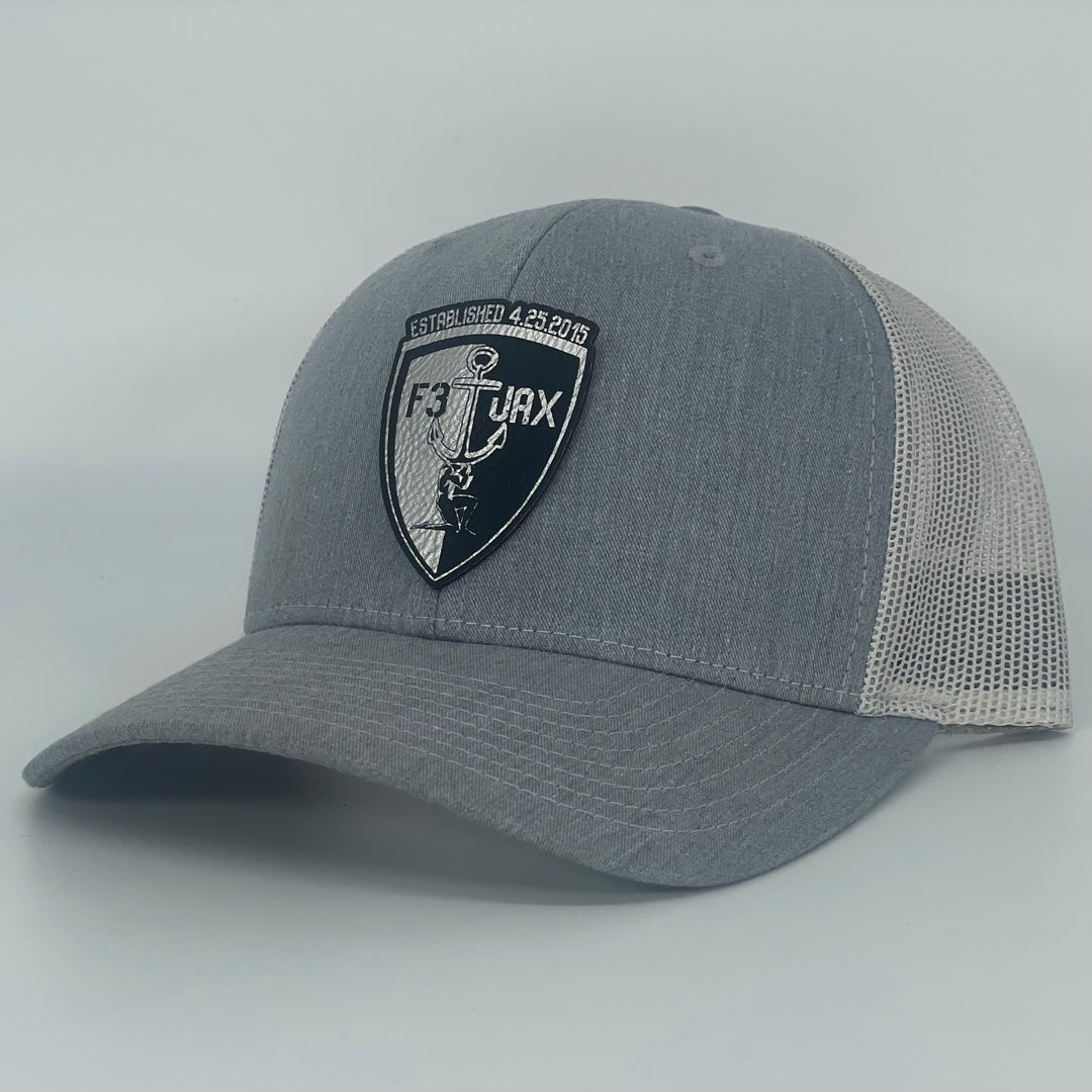 F3  Jacksonville Jax Richardson Leathertte Patch Hat Pre-Order July 2022