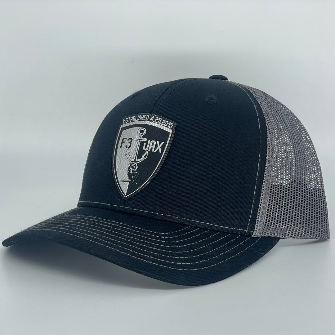 F3  Jacksonville Jax Richardson Leathertte Patch Hat Pre-Order July 2022