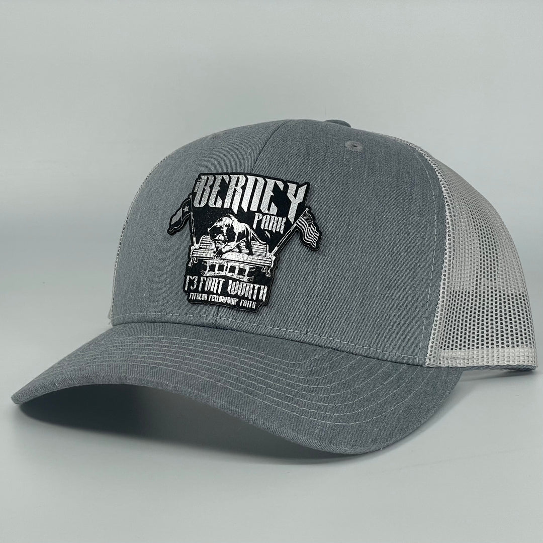 F3 Fort Worth Berney Park Richardson Leatherette Patch Hat Pre-Order June 2023