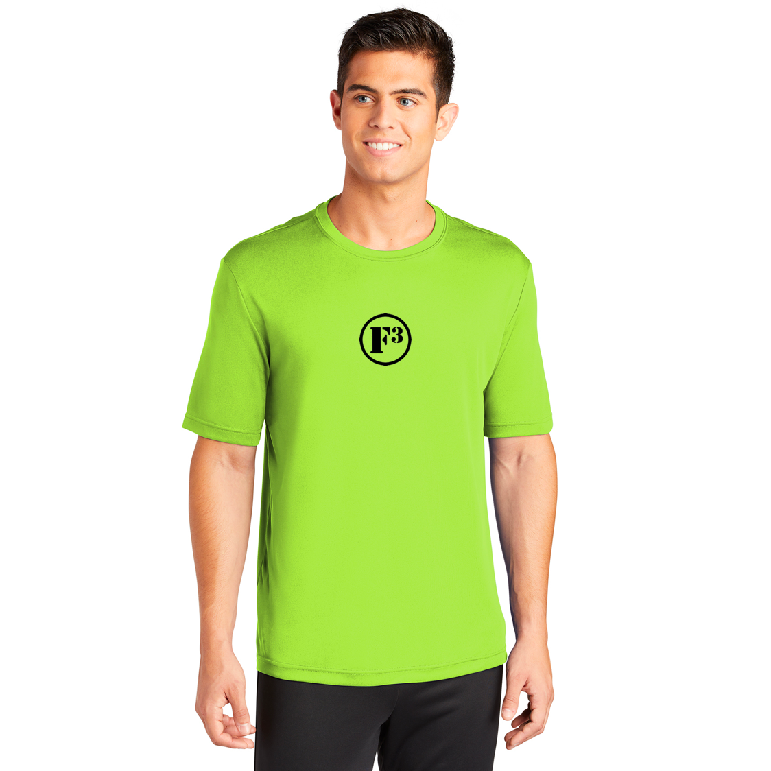 F3 Sport-Tek Adult PosiCharge Competitor Tee Short Sleeve (with Black logo) - Made to Order