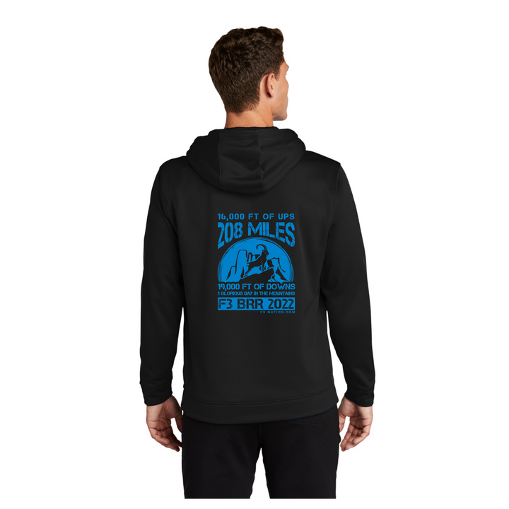 F3 2022 BRR Shirt -Sport-Tek Sport-Wick Fleece Hooded Pullover Pre-Order