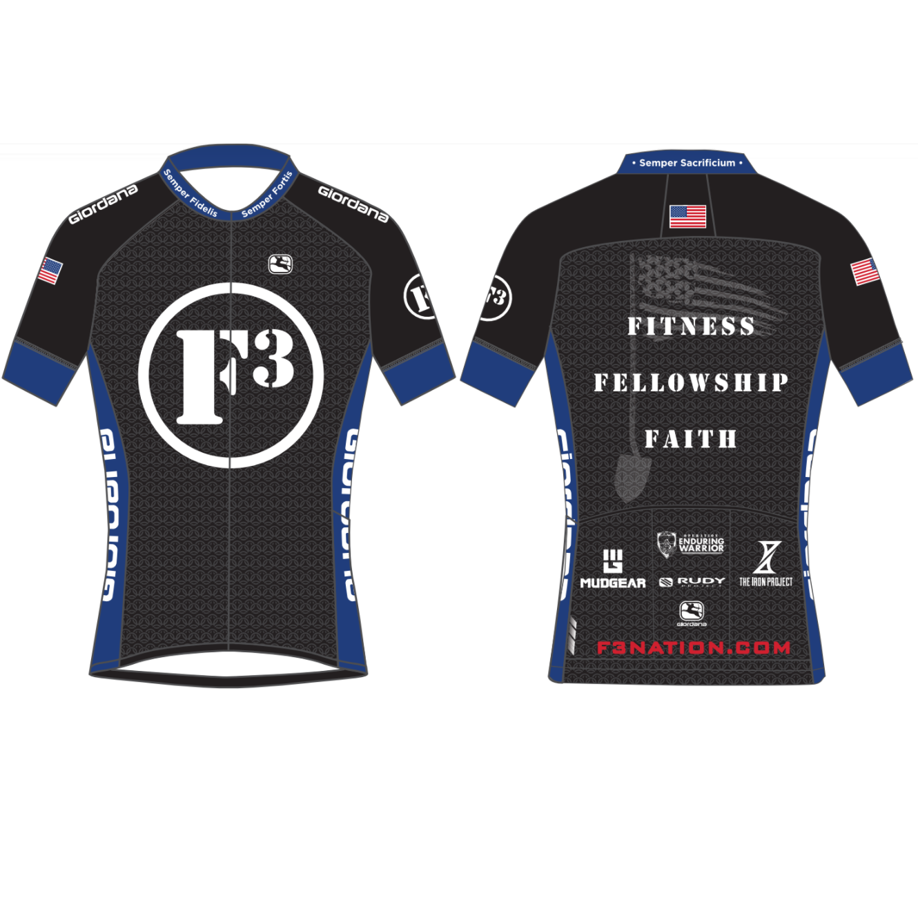 F3 Cycling Jersey and Bib Short Pre-Order