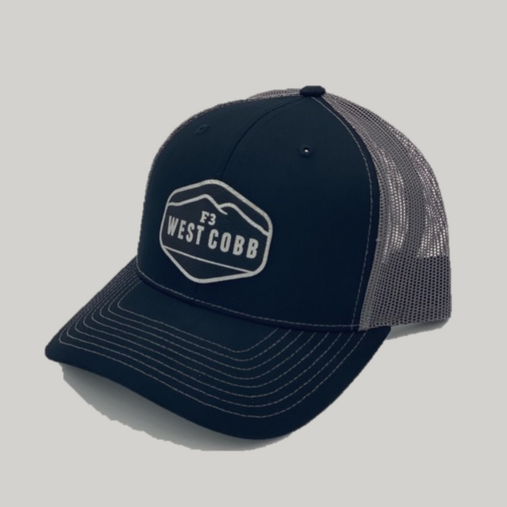F3 West Cobb Richardson Leatherette Patch Hat Pre-Order November 2022