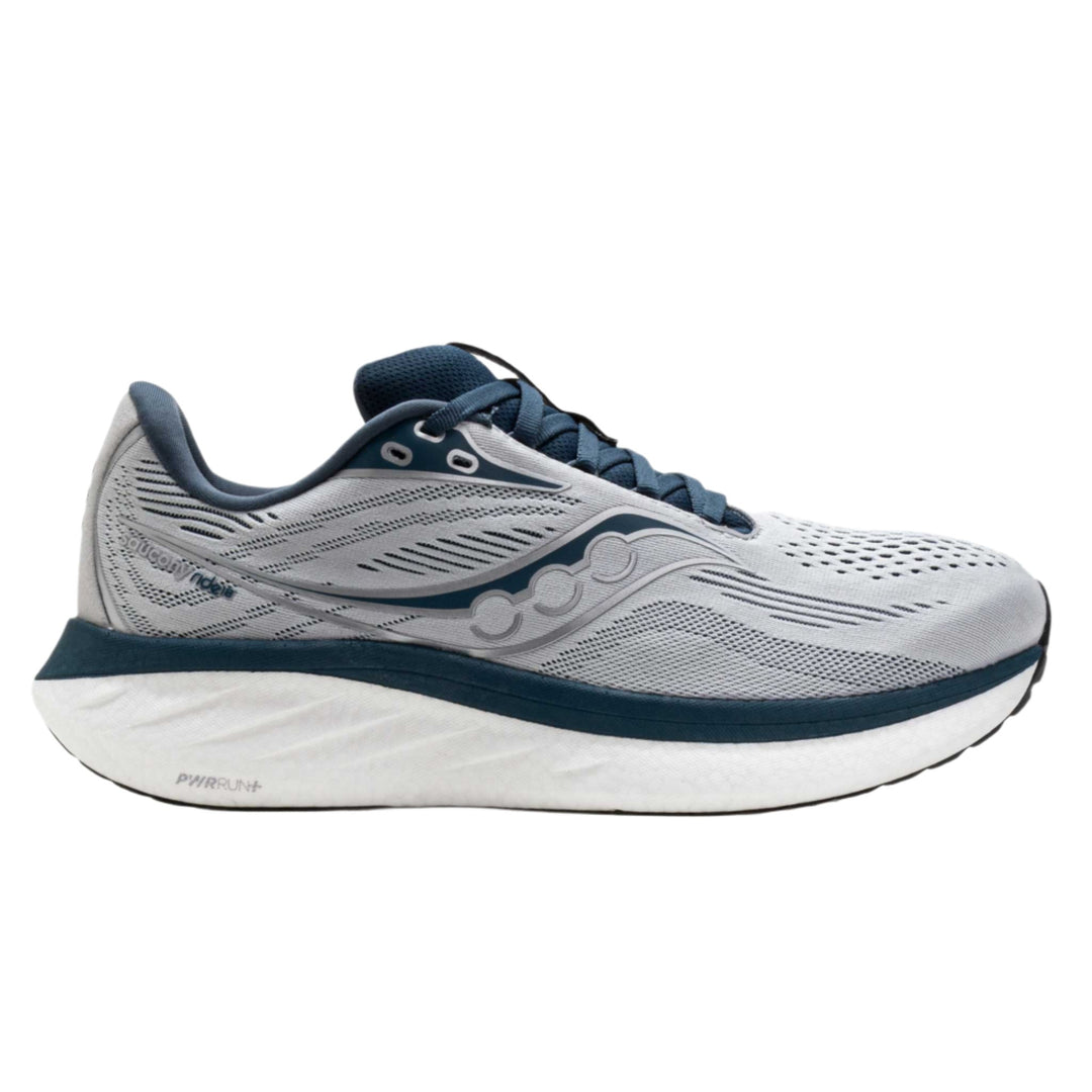 Men's Saucony Ride 18, Cloud/Dusk, 12 D Medium