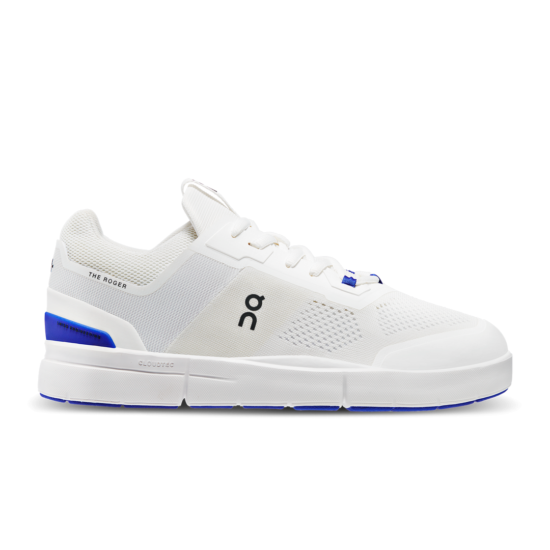 Men's On The Roger Spin 2, White/Indigo, 10.5 D Medium