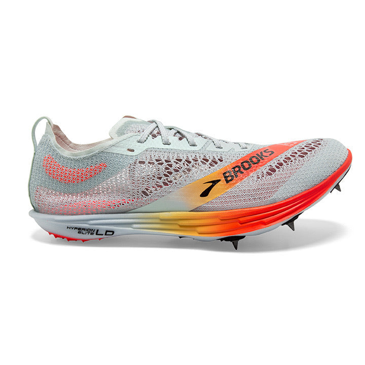 Men's Brooks Hyperion Elite LD, Illusion Blue/Coral/Orange, 9 D Medium