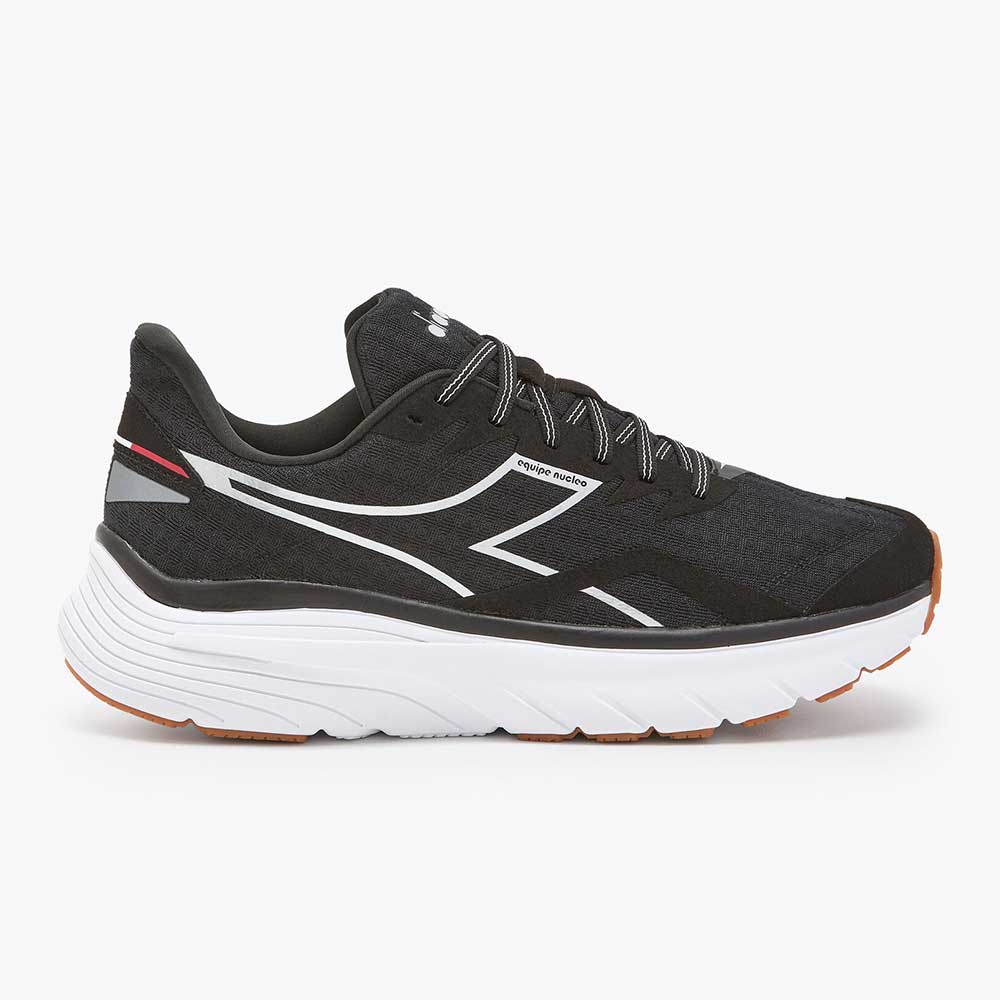 Men's Diadora Equipe Nucleo, Black/White, 10 D Medium