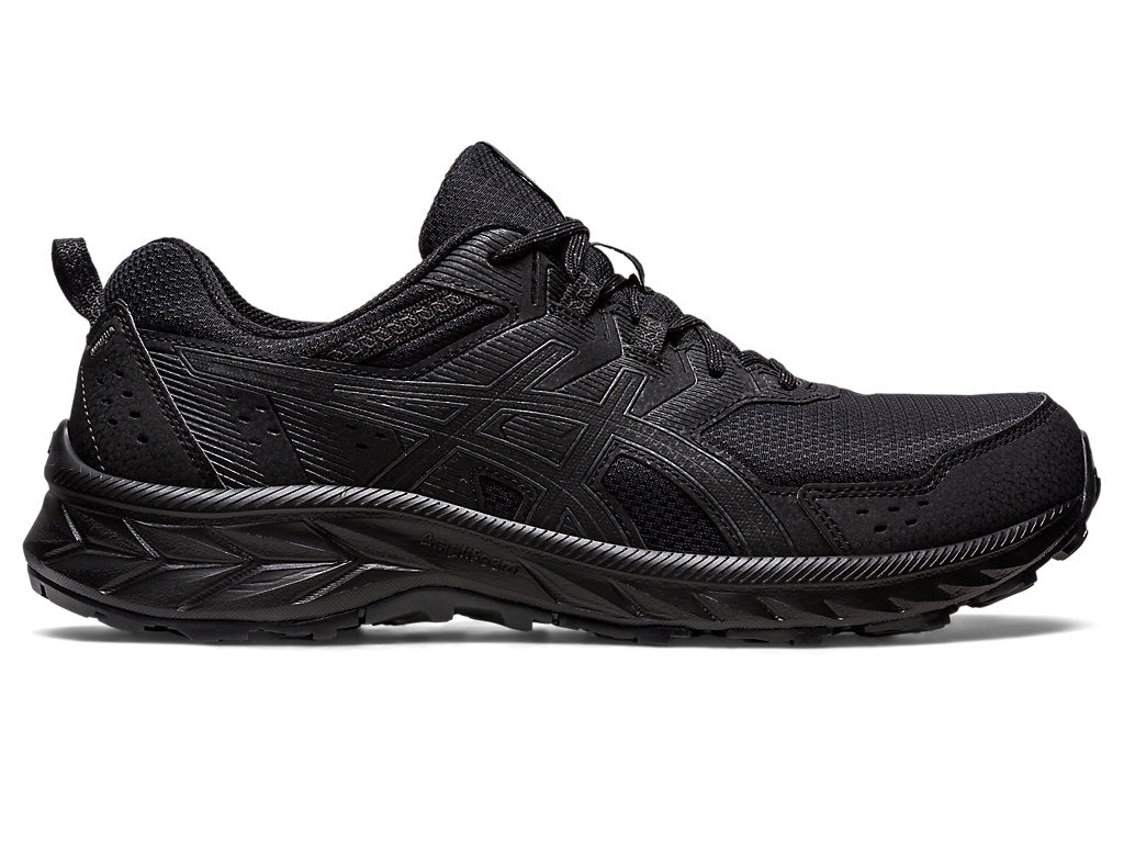 Men's Asics Gel-Venture 9, Black/Black, 7.5 D Medium