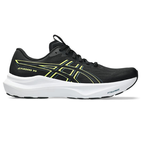 Men's Asics GT-2000 14, Black/Citron, 10.5 D Medium